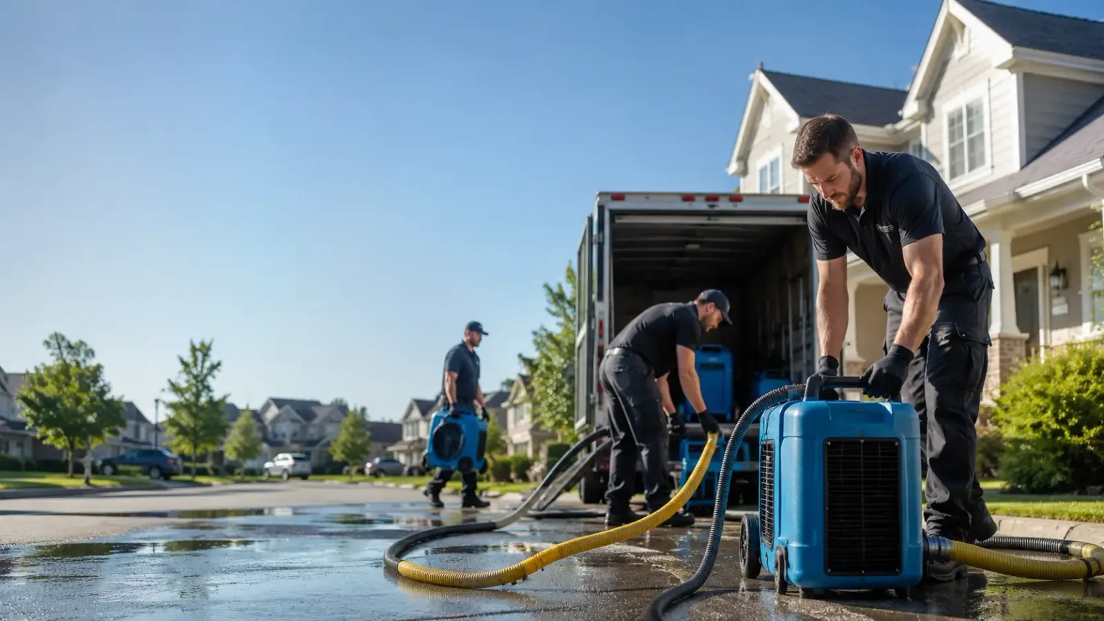 Water Damage Mitigation in Wall, SD